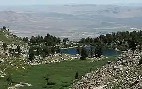 Smith Lake (with Wells in the distance)