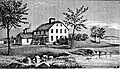 Smith's Castle from an 1882 drawing