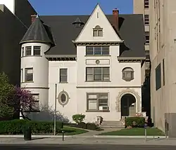 Samuel L. Smith House 5035 Woodward Avenue in Detroit, Michigan. Listed on the National Register of Historic Places in 1986.