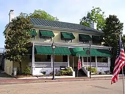 The 1752 tavern on Main Street, now operated as the Smithfield Inn.