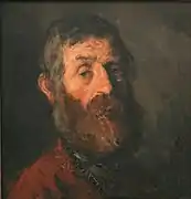 Portret van een boer, collection Museum of Fine Arts, Ghent