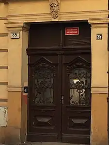 Gate on Śniadecki Street