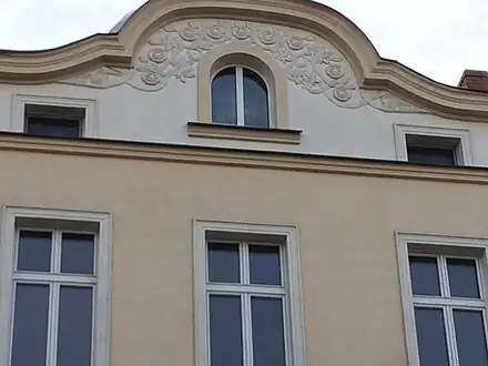Detail of the gable