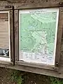 Snow Lake Trail map