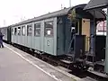 Passenger coach 22 of the Hohenzollern train