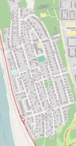 Map of Sofiehem, from OpenStreetMap