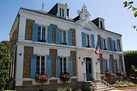 The town hall in Soisy-sur-Seine