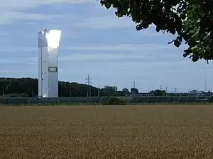 The Jülich Solar Tower, a concentrated solar power plant