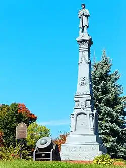 Lewis County Soldiers' and Sailors' Monument, 1883, Lowville, New York
