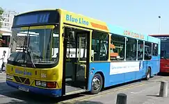 Solent Blue Line branded Wright Cadet bodied VDL SB120 in May 2008