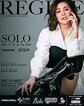 A poster of Solo, a concert residency by Regine Velasquez