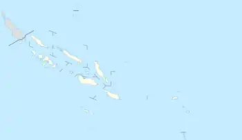 Mbanika Island is located in Solomon Islands