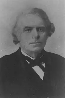 Photo portrait of Solomon Mead circa 1880