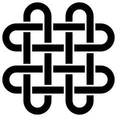 Quadruple Solomon's knot