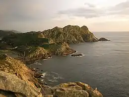 Cliffs on the Atlantic side of Cíes