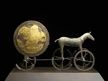 Trundholm sun chariot, Denmark, c. 1400 BC