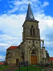 The church in Sommeilles