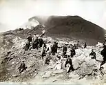 Crater of the Vesuvius, 26 April 1883 (Catalogue # 8935)