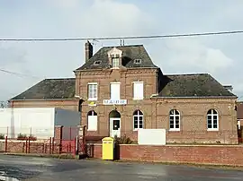 The town hall in Sommery