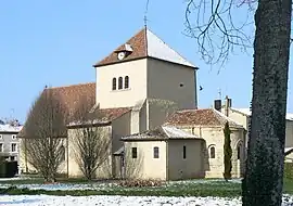 The church in Sommières-du-Clain