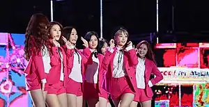 Sonamoo in September 2016From left to right: Su Min, High.D, Min Jae, D.ana, Eui Jin, New Sun and Na Hyun.