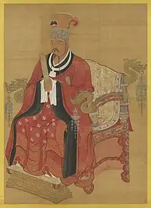 Zhao Hongyin, posthumously made emperor by his son, the first emperor of the Song dynasty