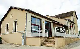 The town hall in Soulaures