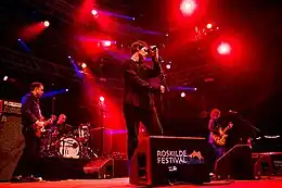 Soulsavers and Mark Lanegan performing live at the Roskilde Festival, July 2007