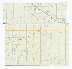 Rural Municipality of Souris Valley No. 7 is located in Souris Valley No. 7