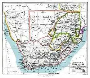 The Cape of Good Hope in 1885
