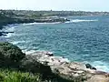 View from Coastal Walk, looking towards Coogee Beach