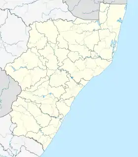 Blinkwater is located in KwaZulu-Natal