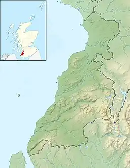 Fail Loch is located in South Ayrshire