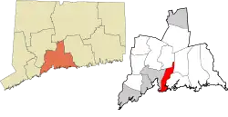 East Haven's location within the South Central Connecticut Planning Region and the state of Connecticut