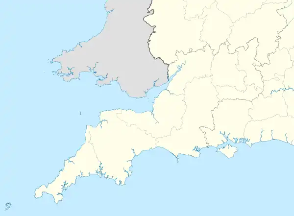 Southern Counties South is located in Rugby union in South West England