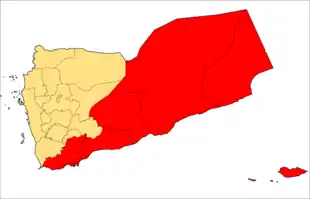 Map of Yemen