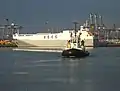 UECC vessel at Southampton