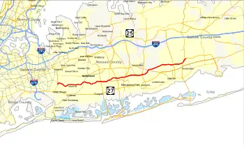 Southern State Parkway Map