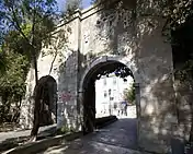 The Southport Gates, bearing Charles V's arms