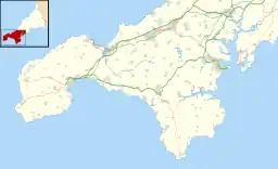 Aire Point to Carrick Du SSSI is located in Southwest Cornwall