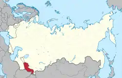 The Bukharan People's Soviet Republic in 1922