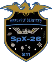 SpaceX CRS-26 mission patch