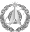 Officer service cap badge