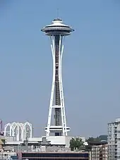 The space needle in Seattle, Washington.