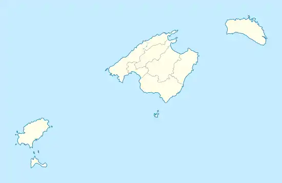 Illa de s'Espartar is located in Balearic Islands
