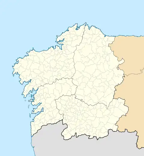 Vigo is located in Galicia