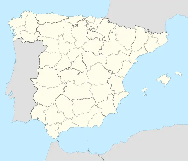 Alcántara is located in Spain