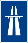Autopistas sign