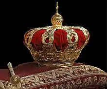 Spanish Royal Crown and Scepter