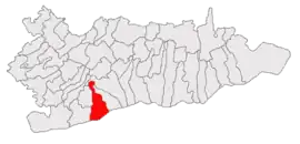 Location in Călărași County